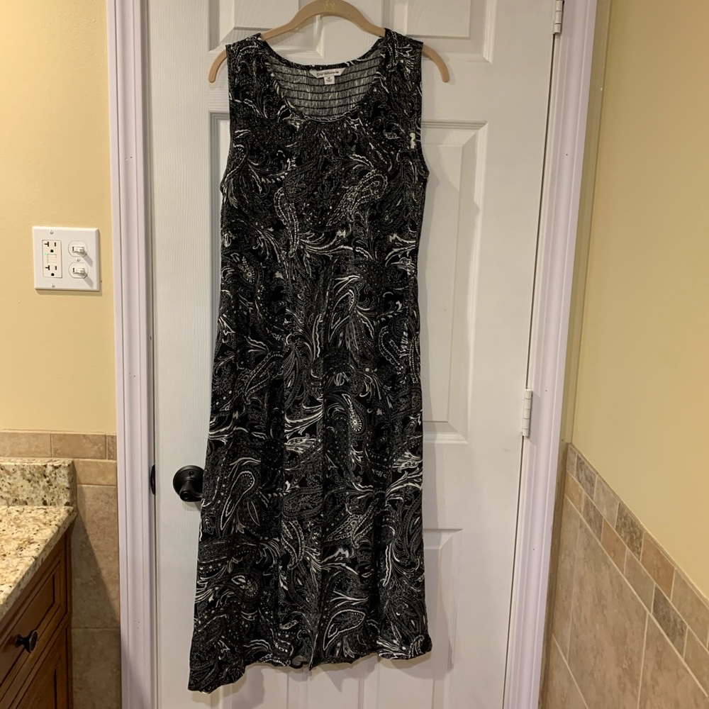 Croft & Barrow Maxi Dress Paisley Print Size Med